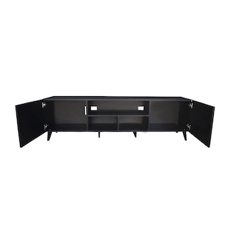 Foto 6 | Mesa para Pantalla Hogare Europa color Negro