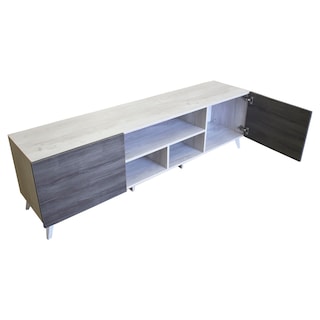 Foto 5 | Mesa para TV Hogare Europa Blanco/Gris
