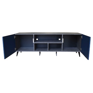 Foto 5 | Mesa para TV Hogare Europa Gris/Azul