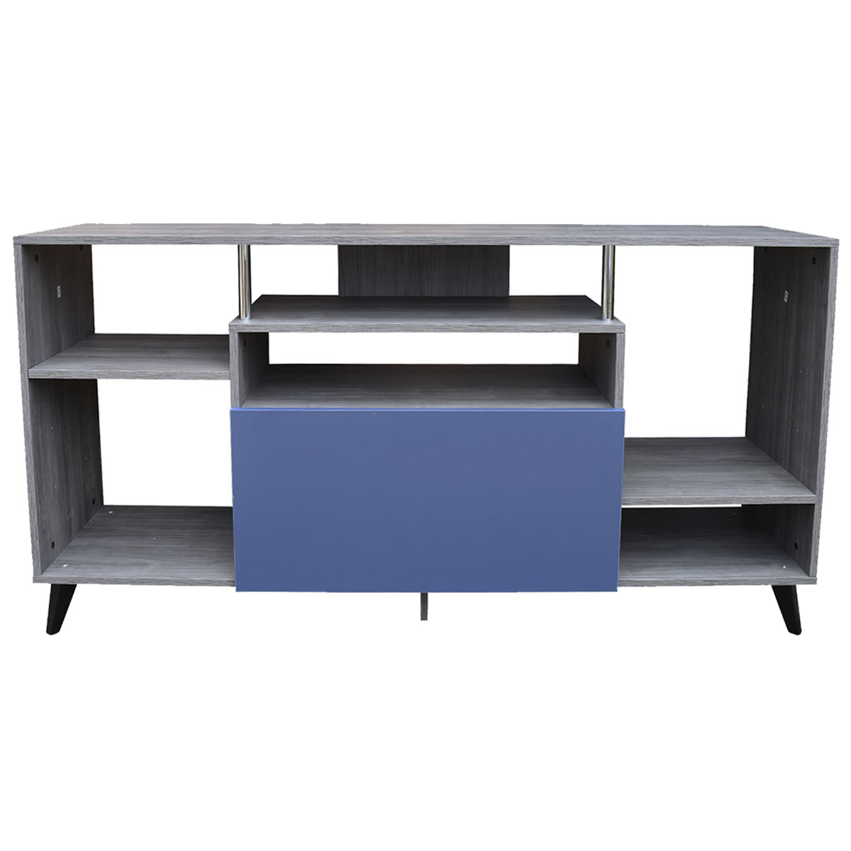 Mesa para TV Hogare Ibiza Gris/Azul