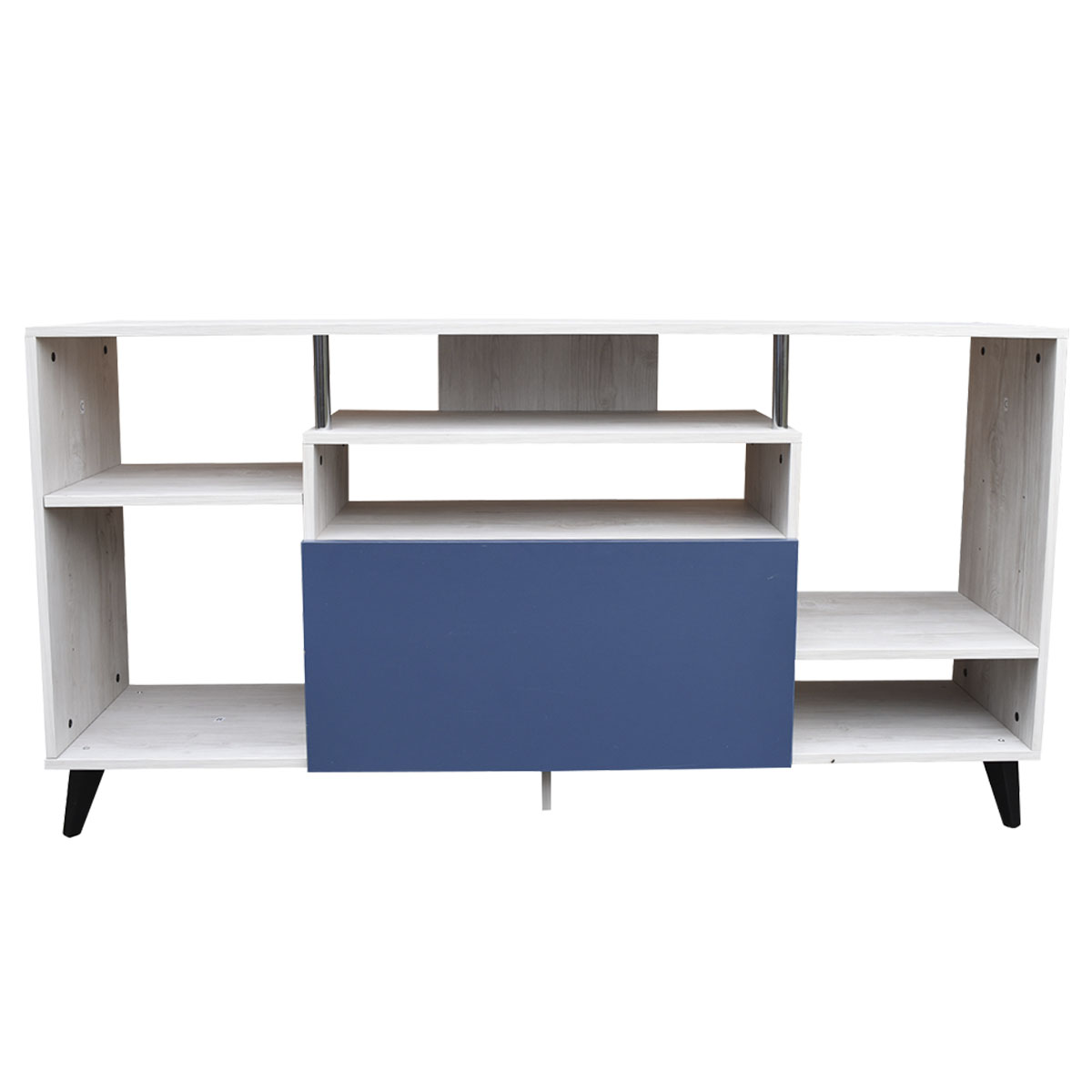 Mesa para TV Hogare Ibiza Blanco/Azul