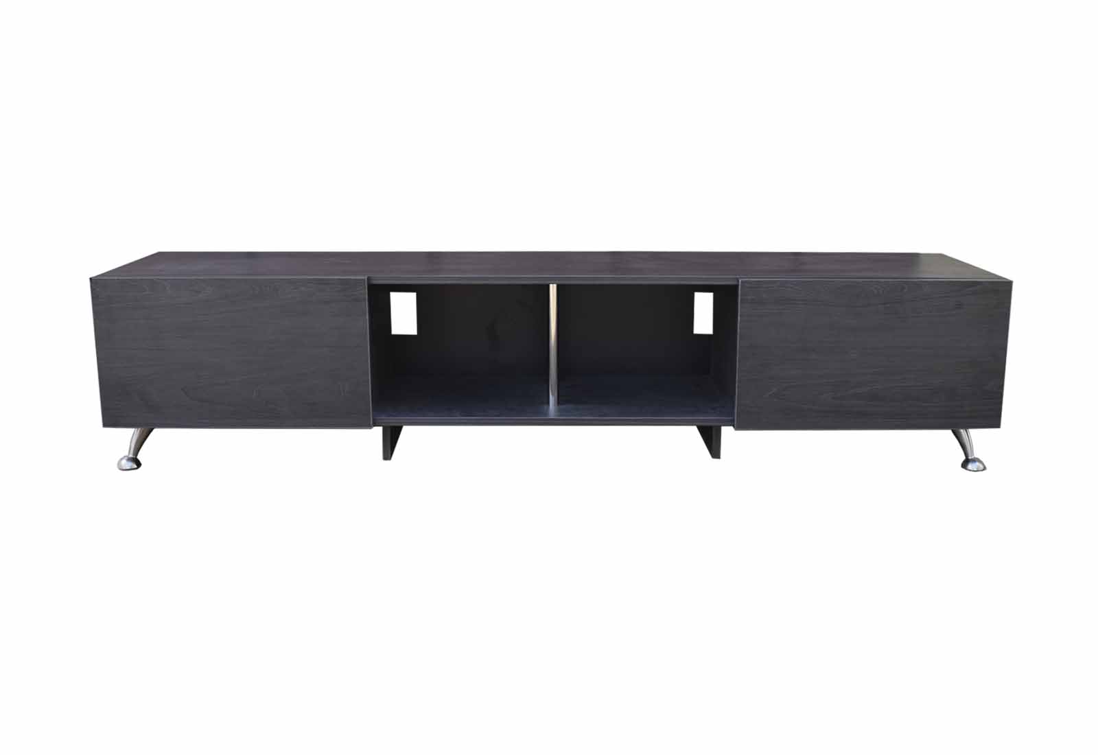 Mesa para TV London 2m Hogare color Gris para Pantalla de 90 Pulgadas