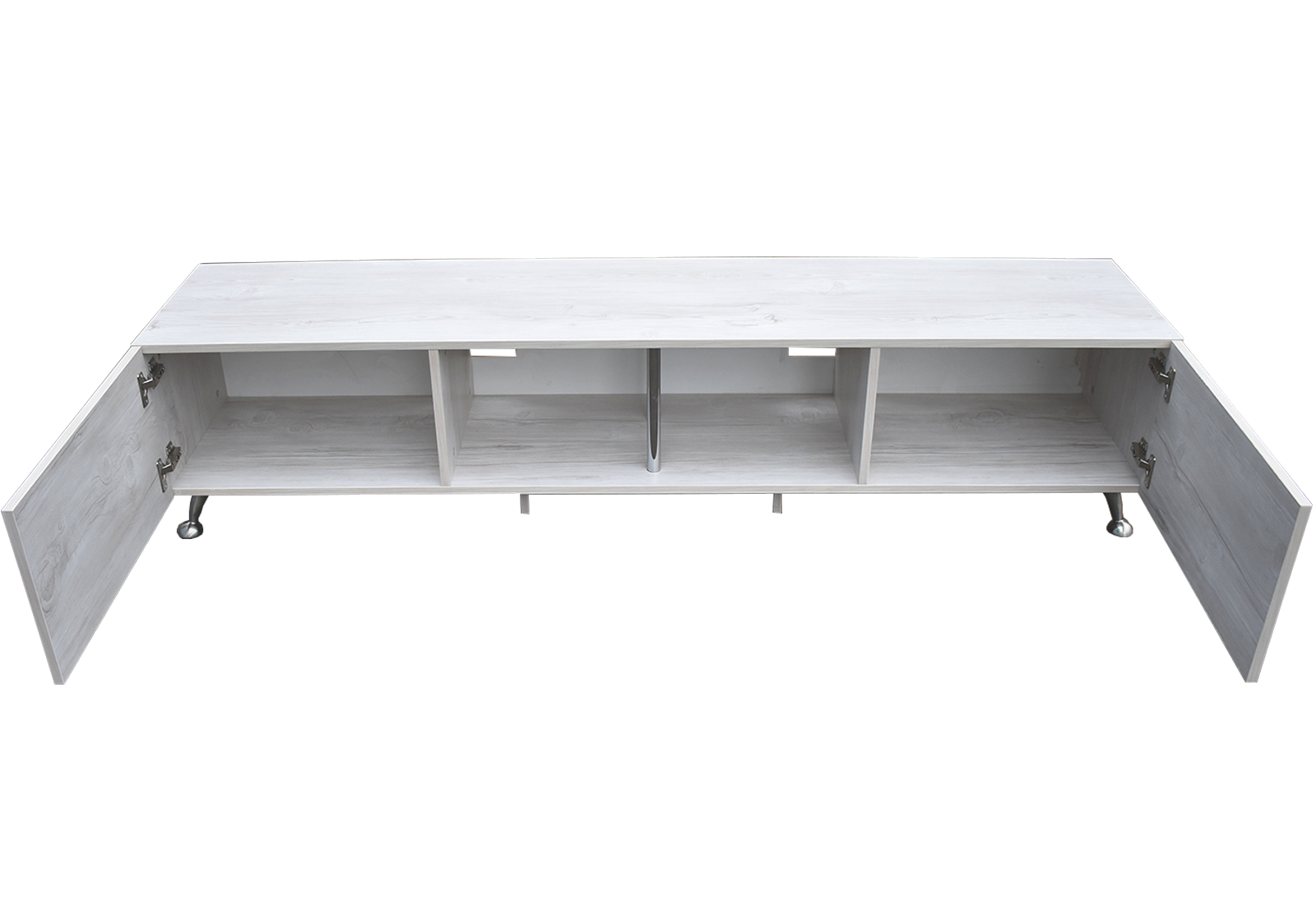 Mesa Hogare London 2 M para TV de 90 " color Blanco