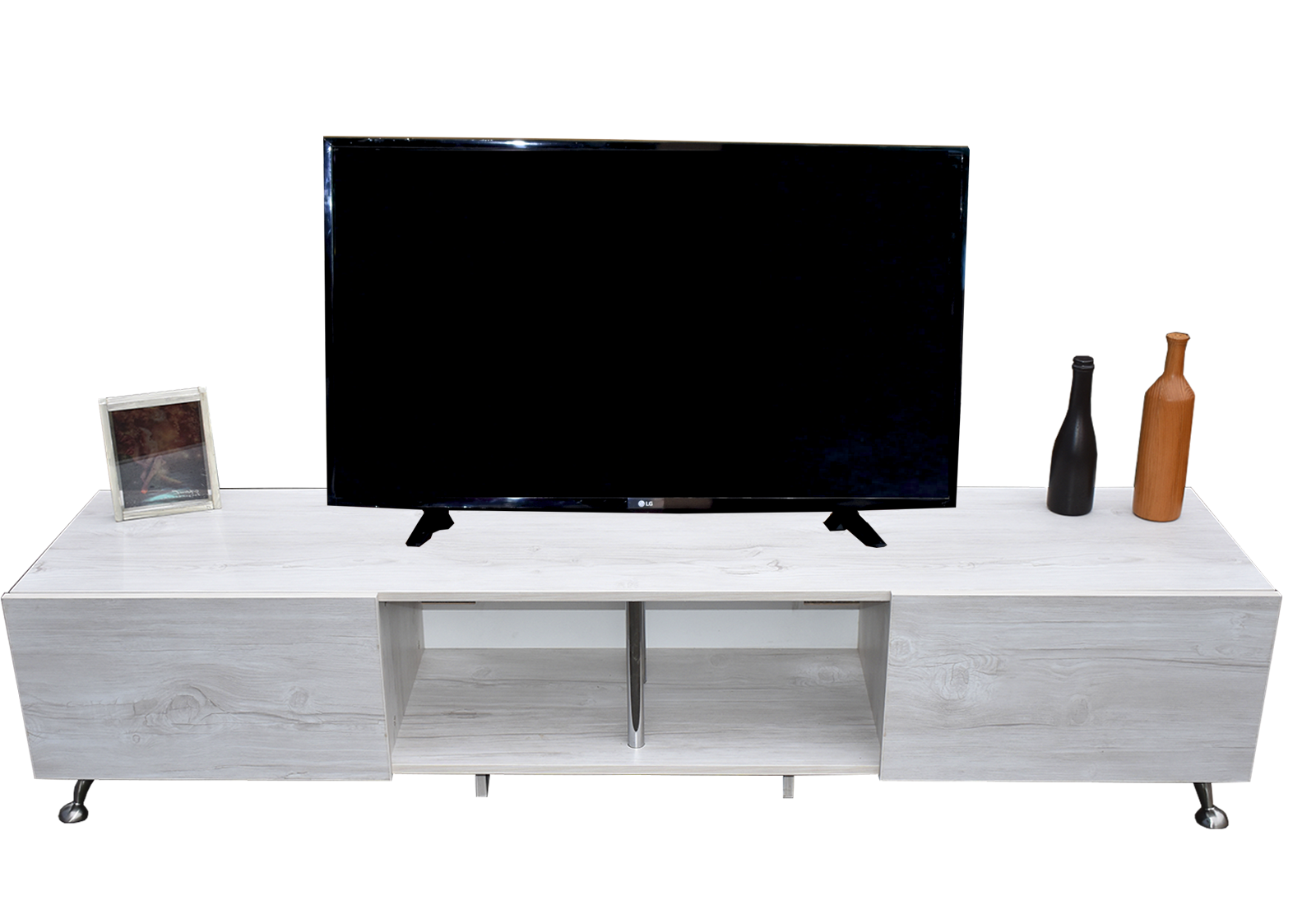 Foto 4 pulgar | Mesa Hogare London 2 M para TV de 90 " color Blanco