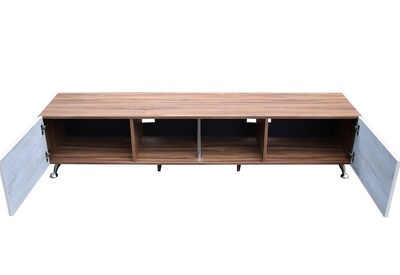 Foto 2 | Mesa Para Tv London 180 Cm Hogare Para Tv De 77 Pulgadas Parota