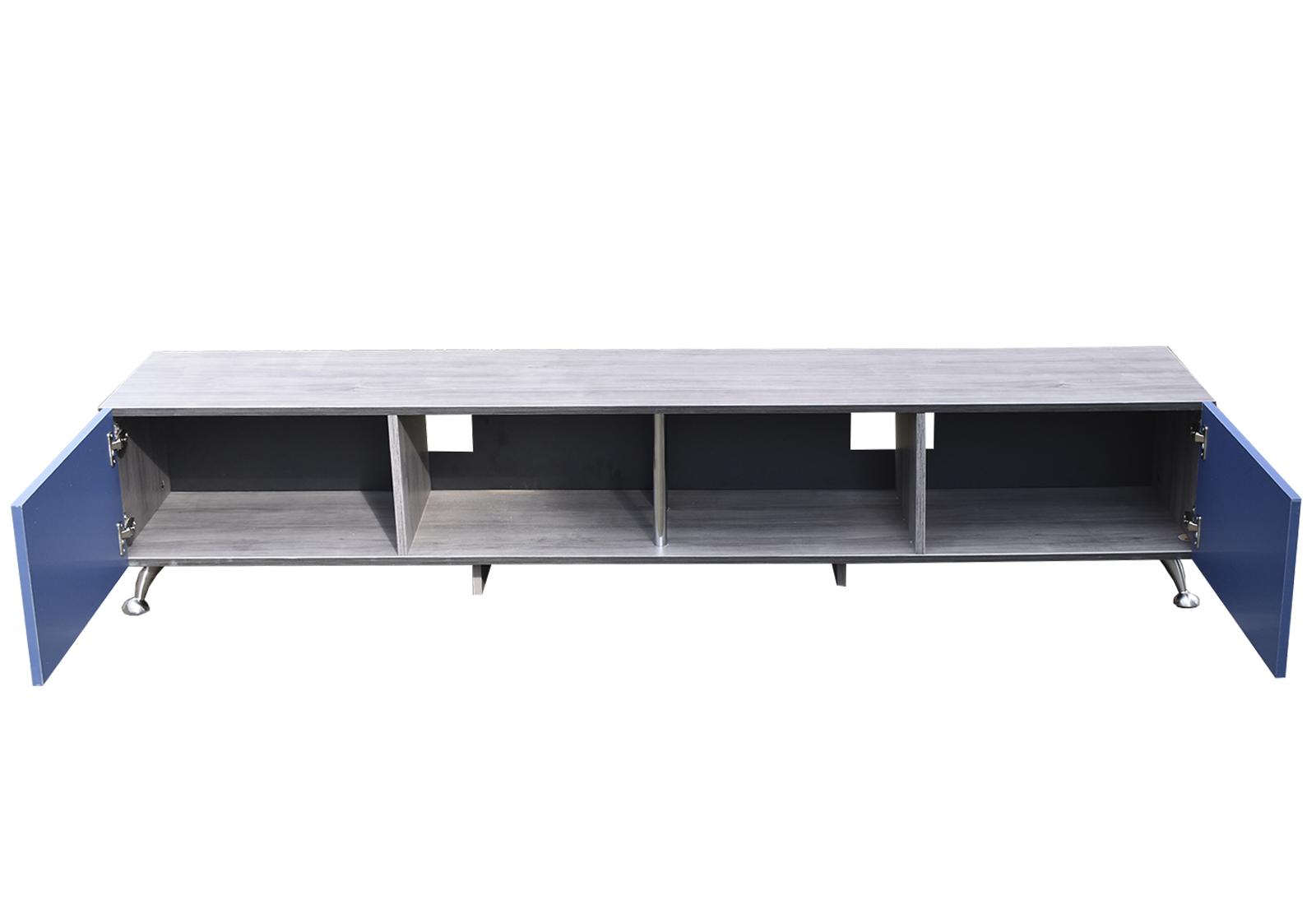 Foto 5 | Mesa Hogare London 2 M para TV de 90 " color Gris y Azul