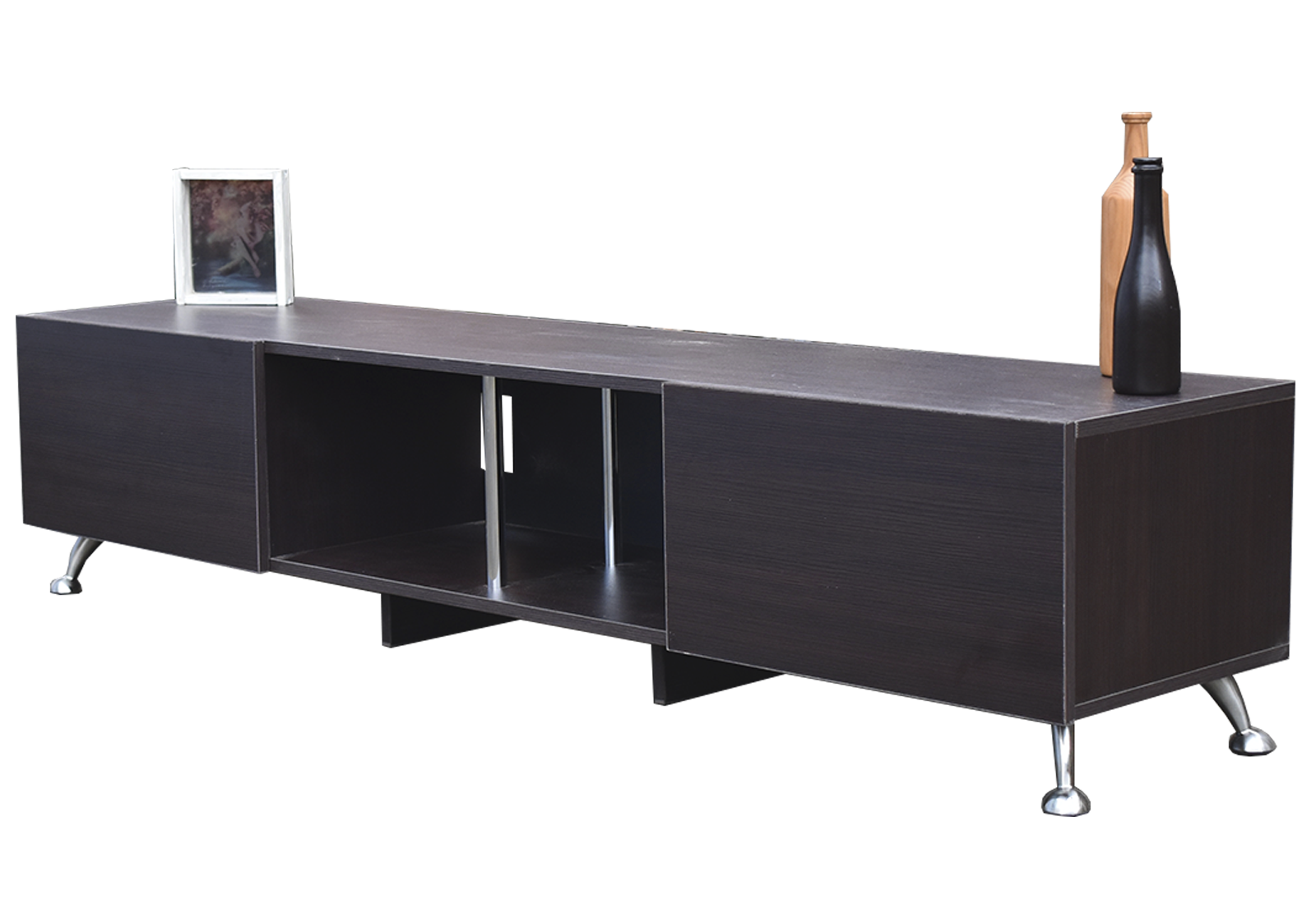 Foto 5 pulgar | Mesa Hogare London 2 M para TV de 90 " color Chocolate