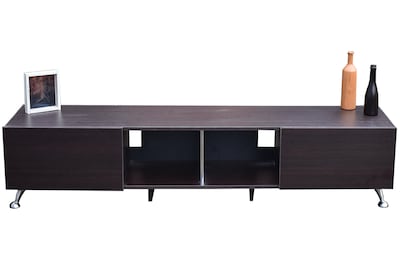 Foto 3 | Mesa Para Tv London 180 Cm Hogare Para Tv De 77 Pulgadas color Chocolate