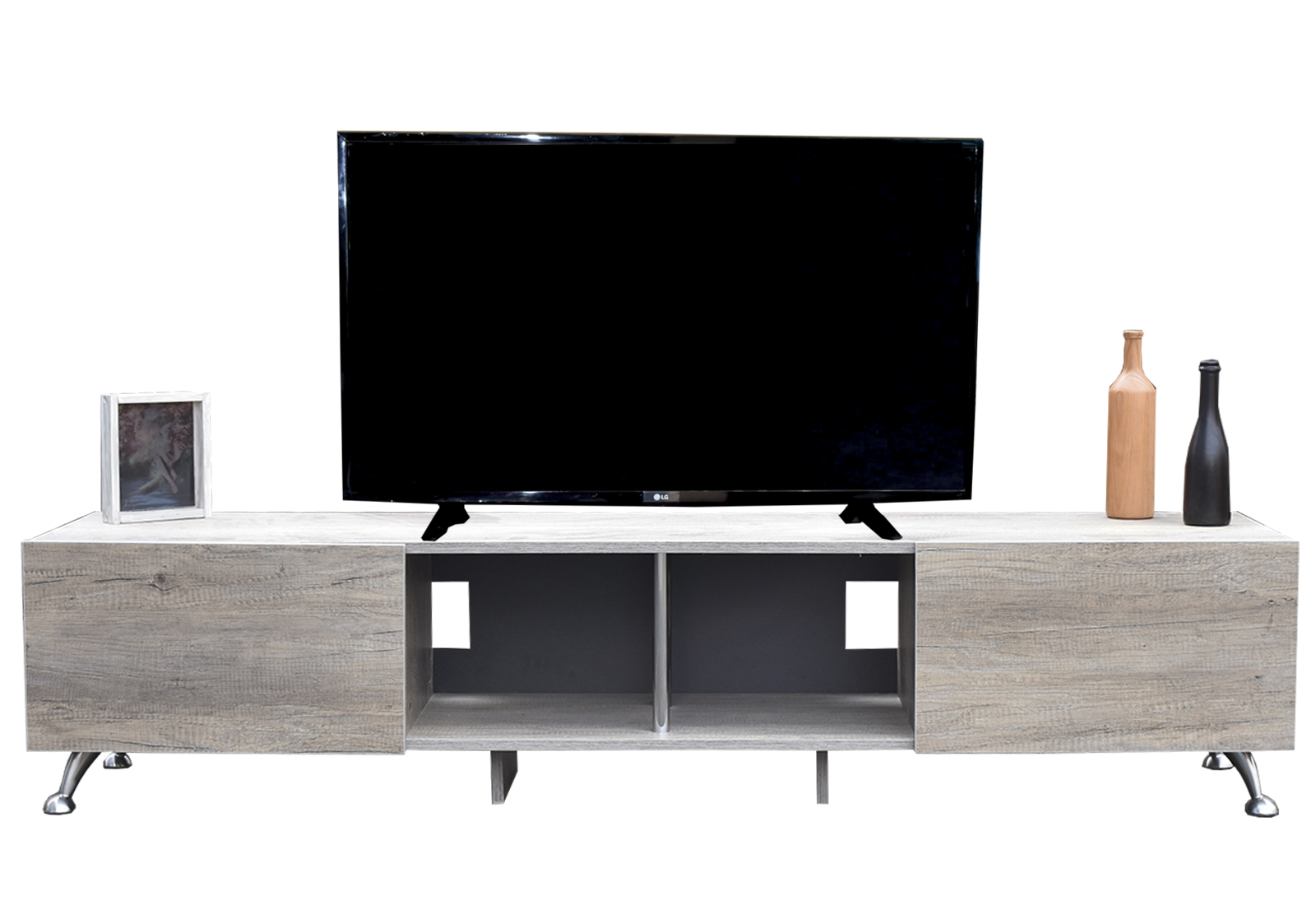 Foto 3 pulgar | Mesa Hogare London 2 M para TV de 90 " Rustik