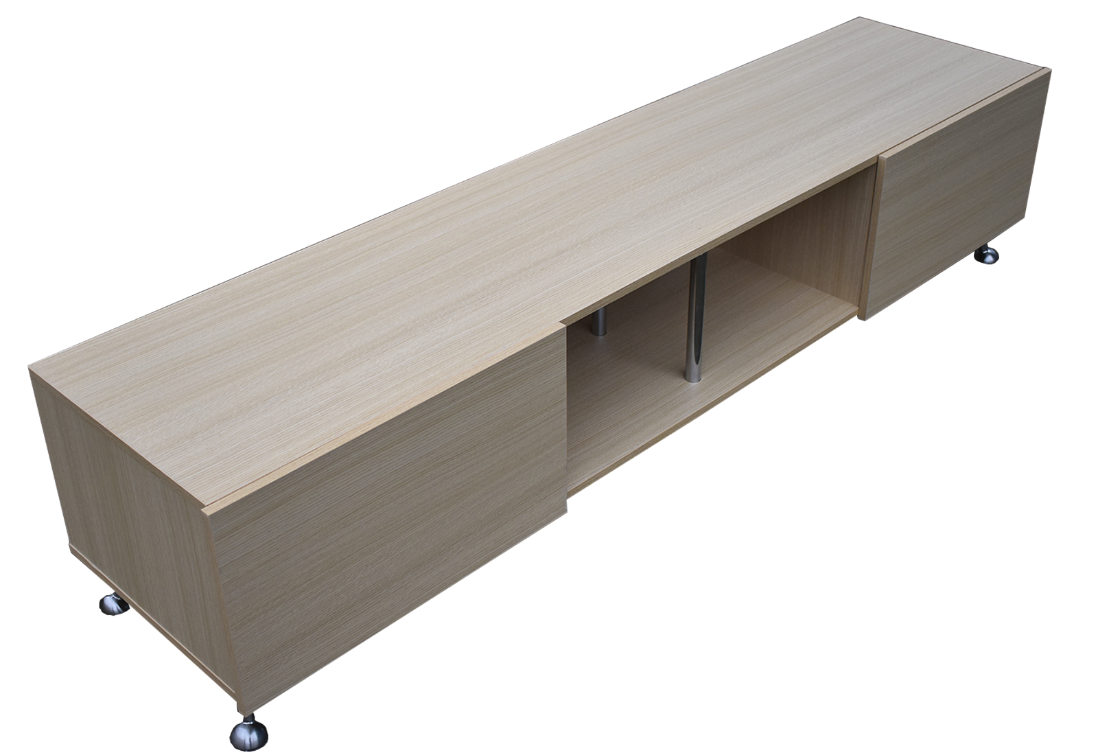 Foto 4 pulgar | Mesa Hogare London 180 CM para TV de 77 " color Roble