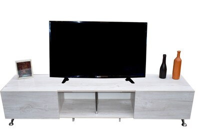 Foto 4 | Mesa Hogare London 180 CM para TV de 77 " color Blanco