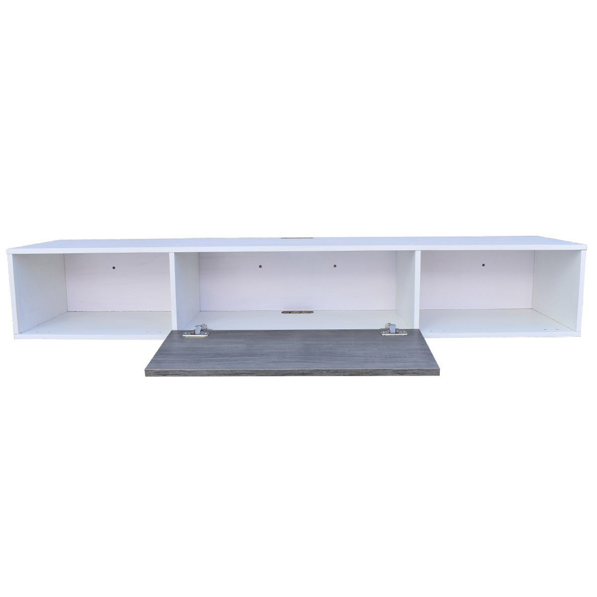 Foto 8 pulgar | Mueble Flotante para TV Hogare Moderno y Funcional 140 cm Gris