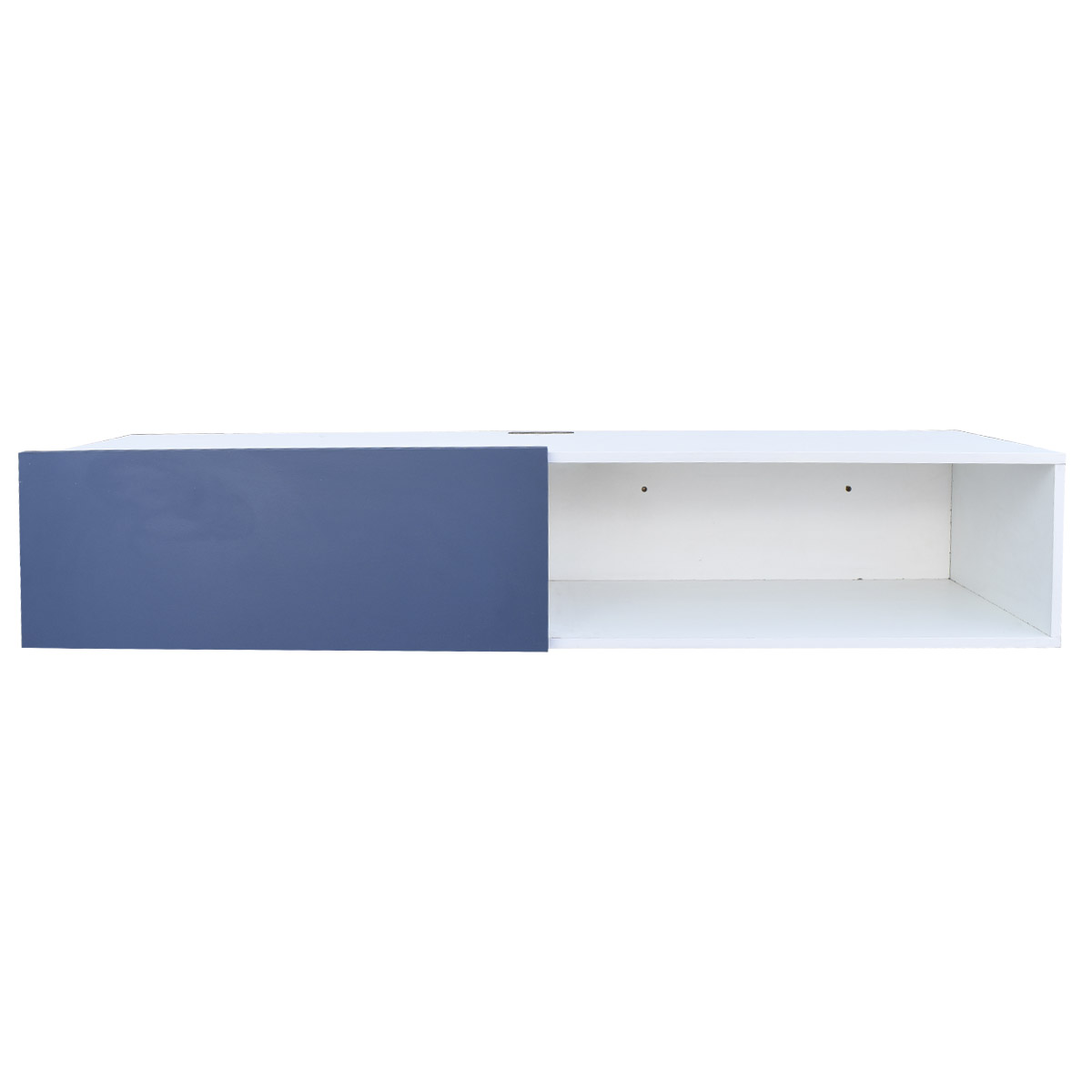 Mueble Flotante Para Tv Hogare Moderno Y Funcional 120 Cm color Azul