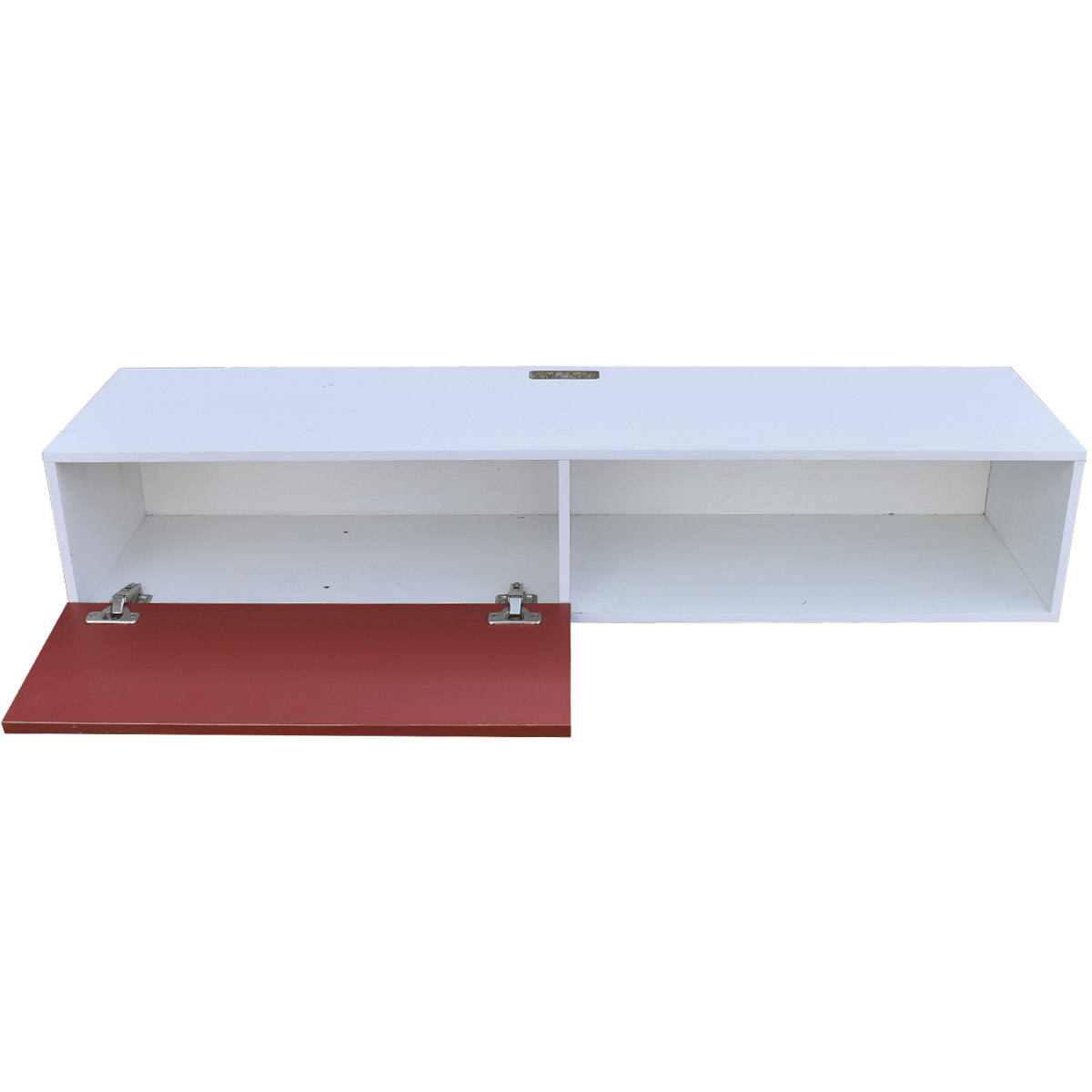 Foto 8 pulgar | Mueble Flotante Para Tv Hogare Moderno Y Funcional 120 Cm color Rojo