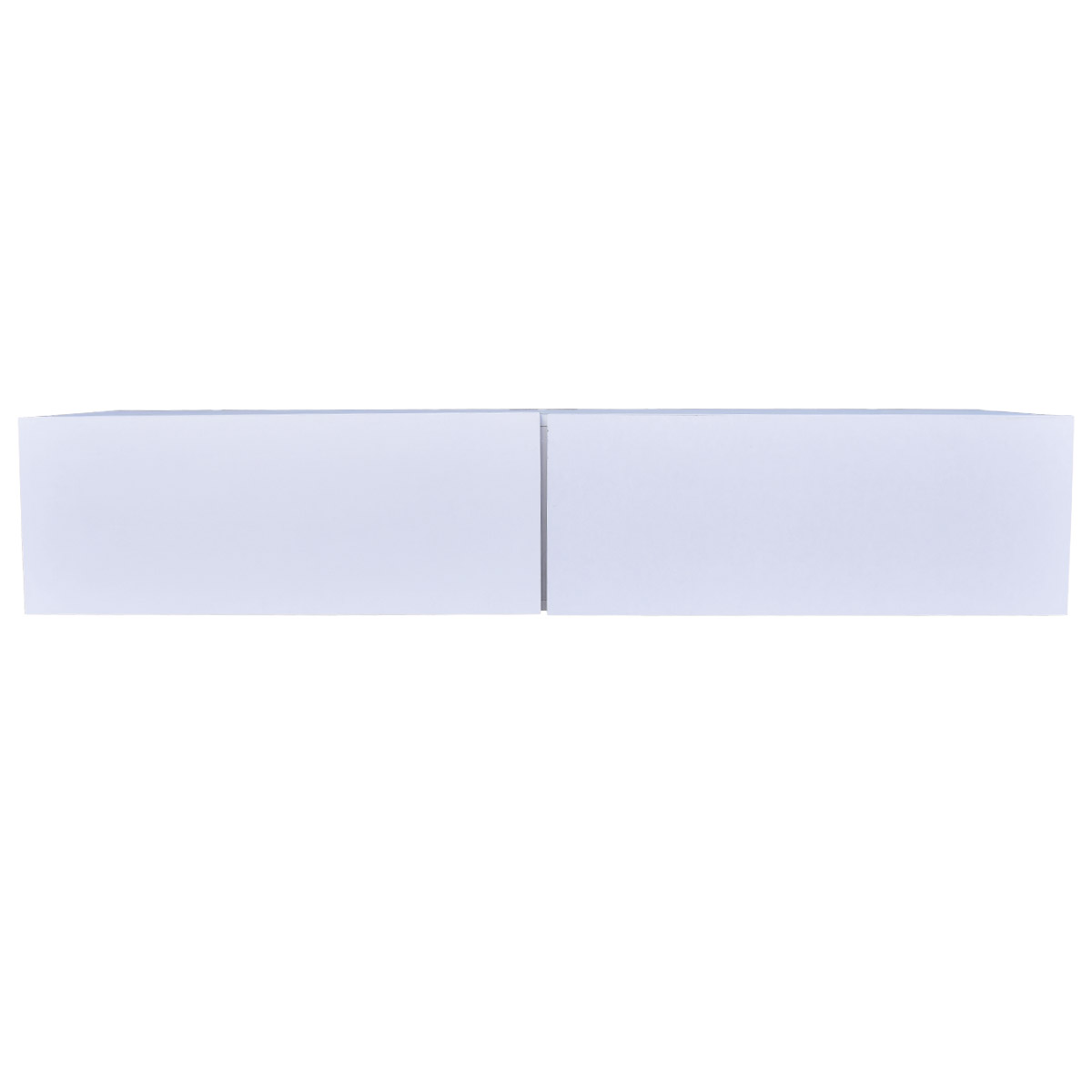 Mueble Flotante para TV Hogare 2 Puertas Moderno 120 cm Blanco