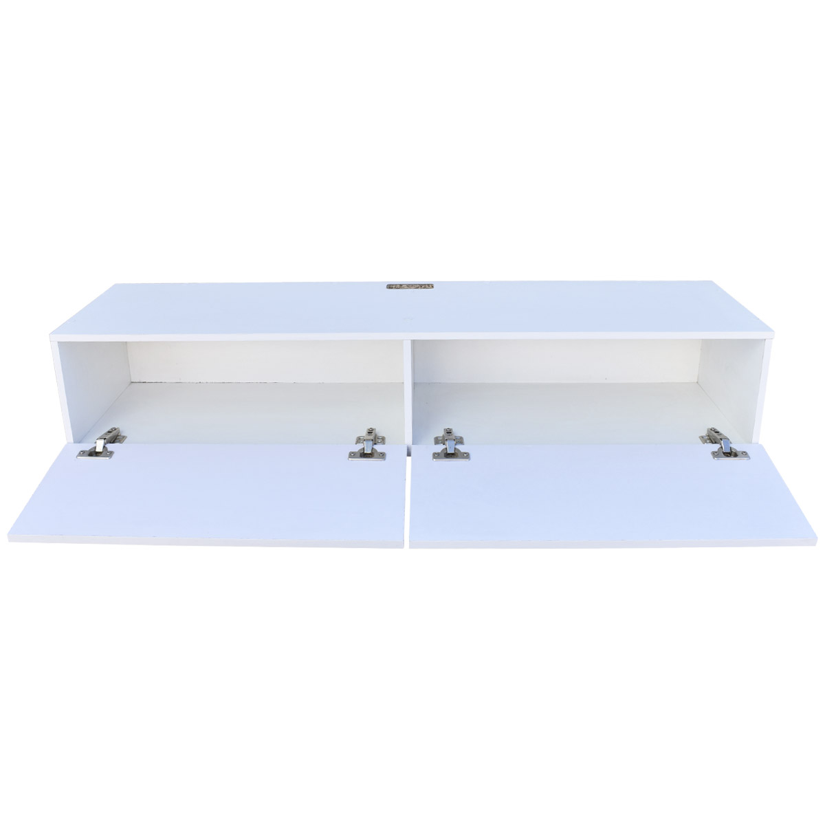 Foto 8 pulgar | Mueble Flotante para TV Hogare 2 Puertas Moderno 120 cm Blanco