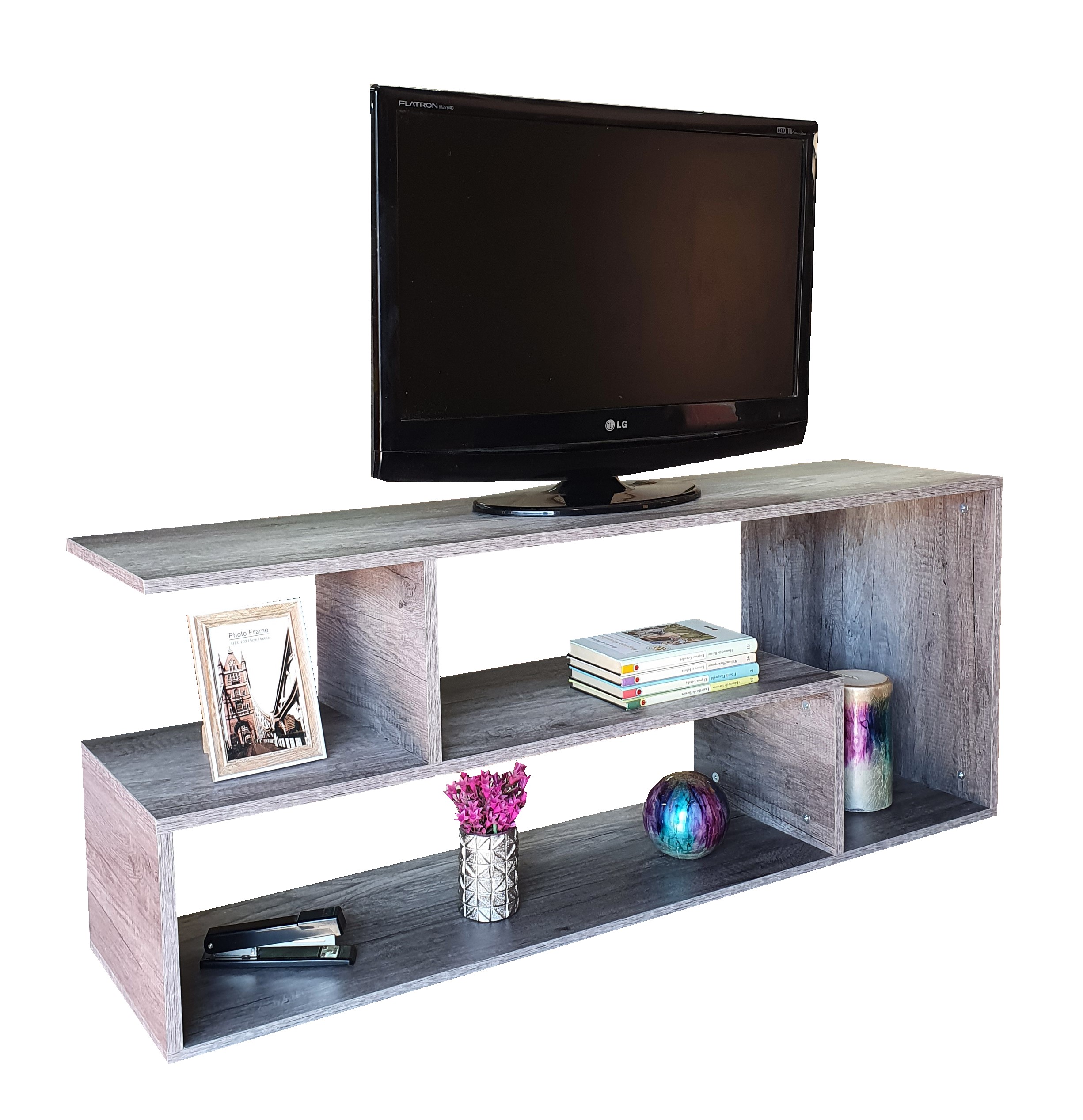 Foto 5 pulgar | Mueble para TV Genérico TVG-120x60 color Gris