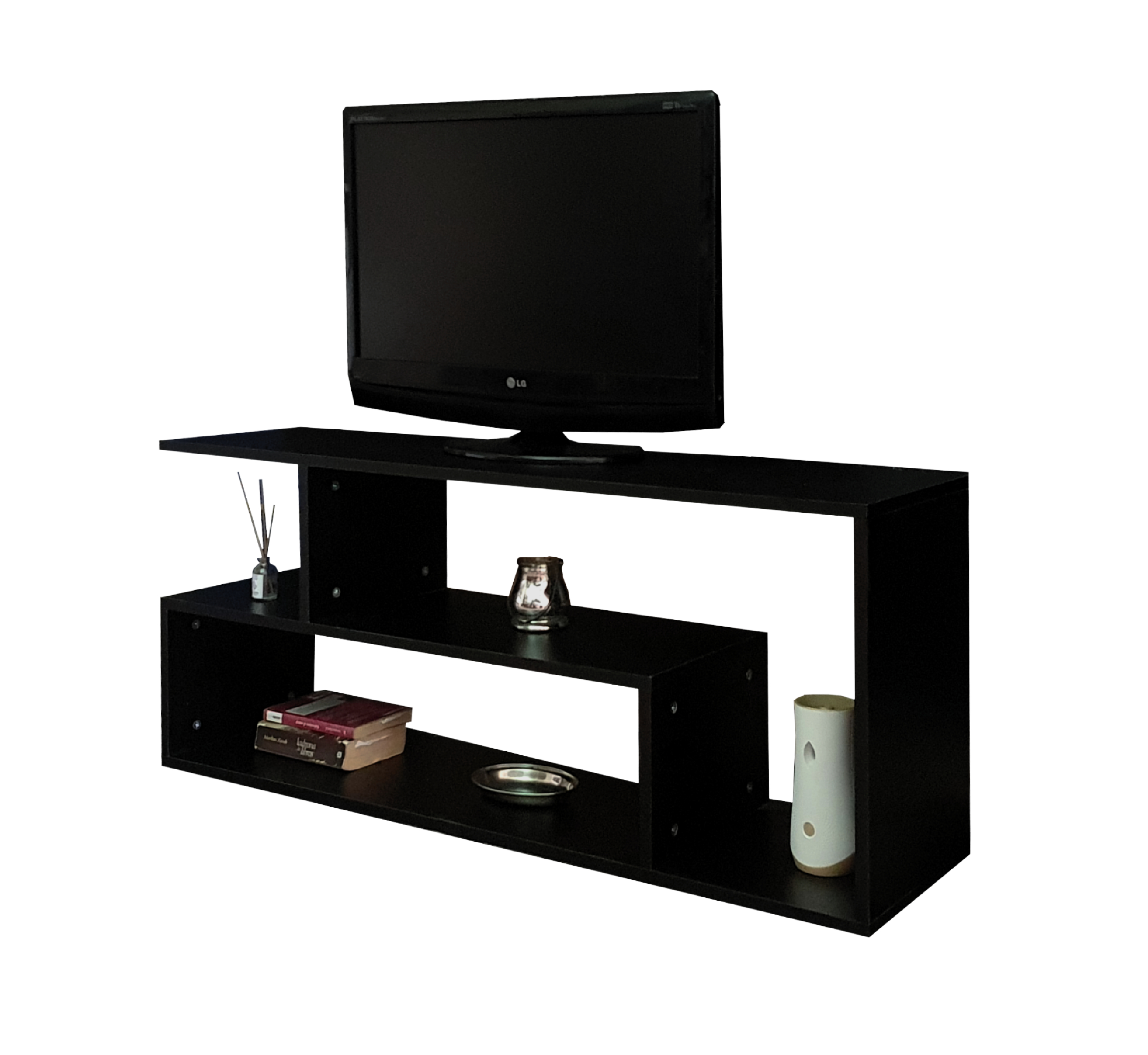 Foto 6 pulgar | Mueble para TV Genérico TVG-120x60 color Negro