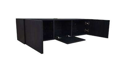 Foto 2 | Mueble Flotante Minimalista para Tv Genérica con 3 Puertas