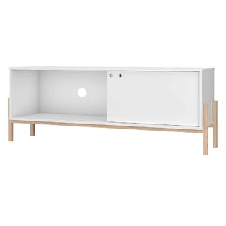 Foto 1 | Mesa de Tv Midtown Concept Puerta Corredora color Blanco