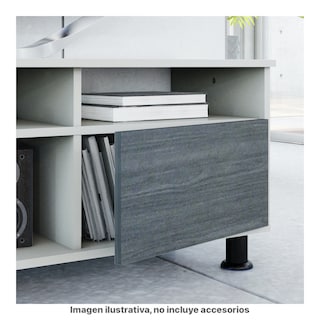 Foto 5 | Mesa para Tv Playcon Btvgrga color Gris