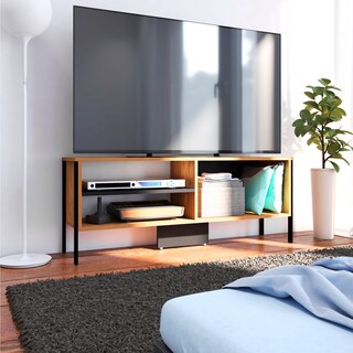 Foto 4 | Mesa para Tv Playcon Oce12tznl color Marrón