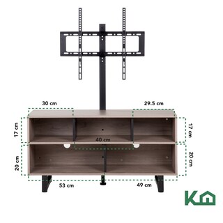 Foto 7 | Mueble para Televisor Kingshouse color Marrón