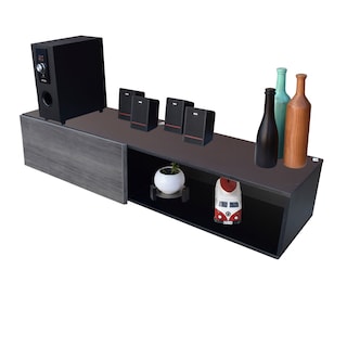 Foto 7 | Mueble Flotante para Tv Hogare Moderno y Funcional 120 cm color Gris