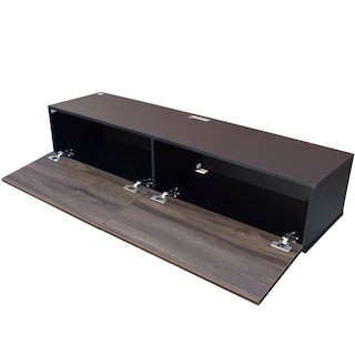 Foto 7 | Mueble Flotante 2 Puertas para Tv Hogare Moderno 120 cm color Marrón