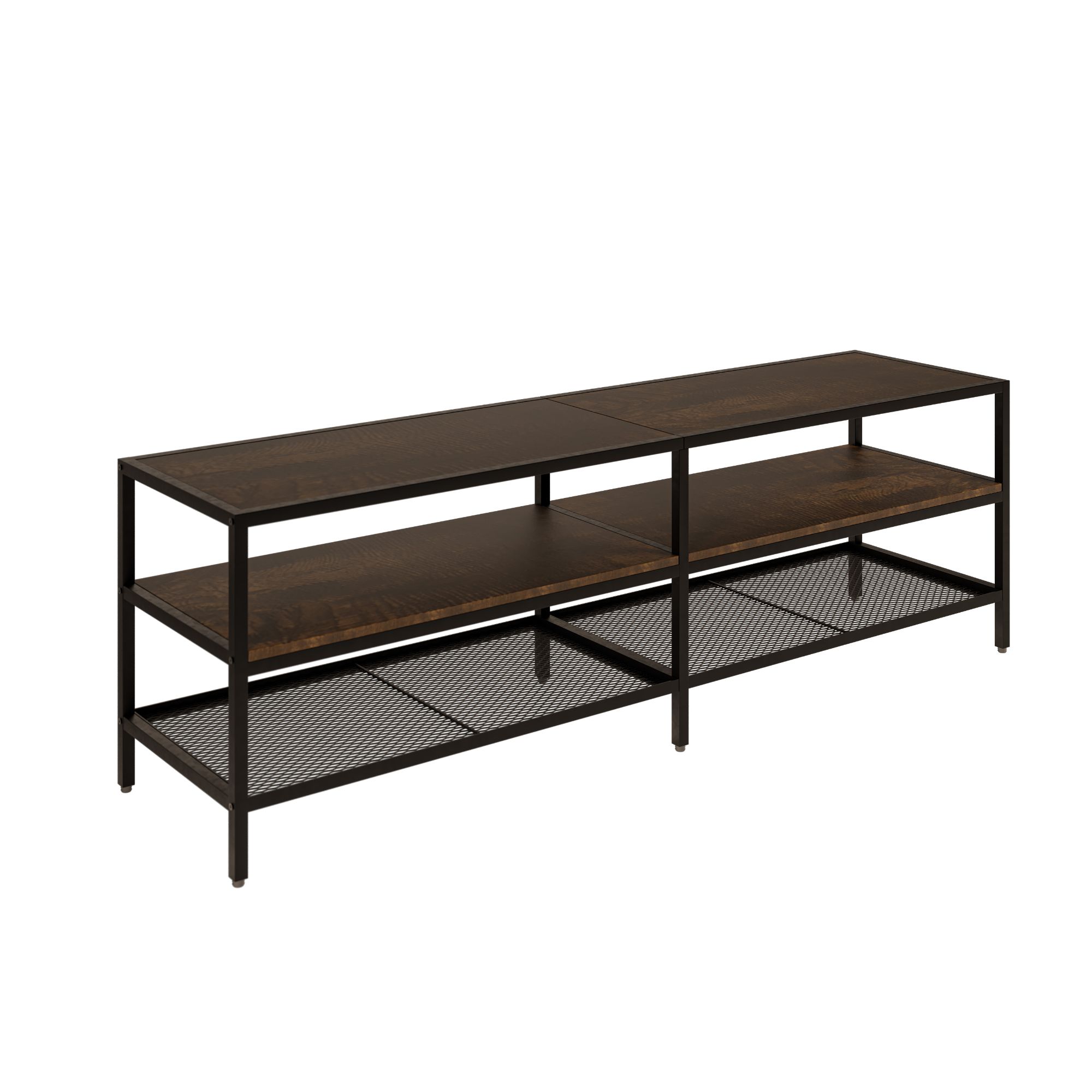 Mueble para TV Mubson Zakim color Marrón Centro de Entretenimiento