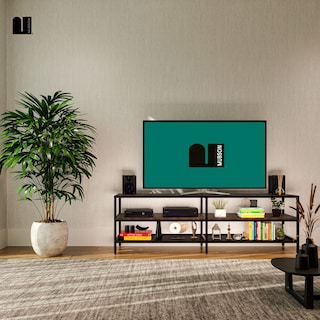 Foto 7 | Mueble para TV Mubson Zakim color Marrón Centro de Entretenimiento