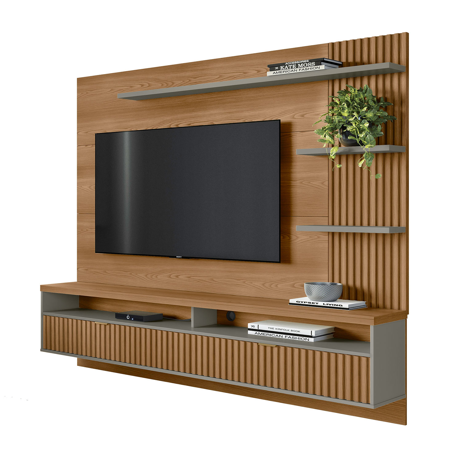 Foto 3 pulgar | Mueble de Tv Bossa Araruna color Marrón