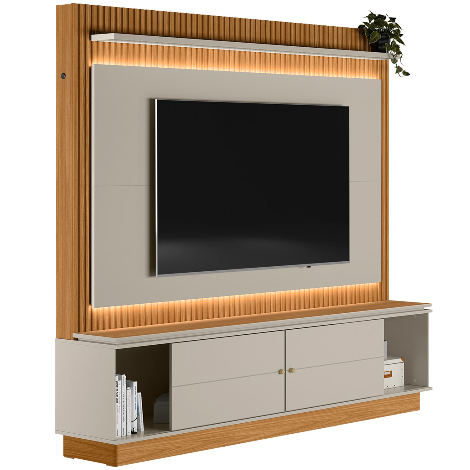 Foto 2 pulgar | Mueble de TV Bossa Génova Beige