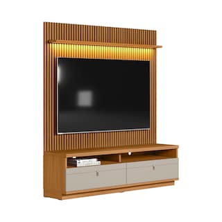 Foto 1 | Mueble de TV Bossa Ouro Preto color Beige para 75''