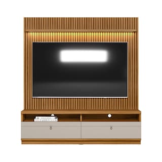Foto 2 | Mueble de TV Bossa Ouro Preto color Beige para 75''