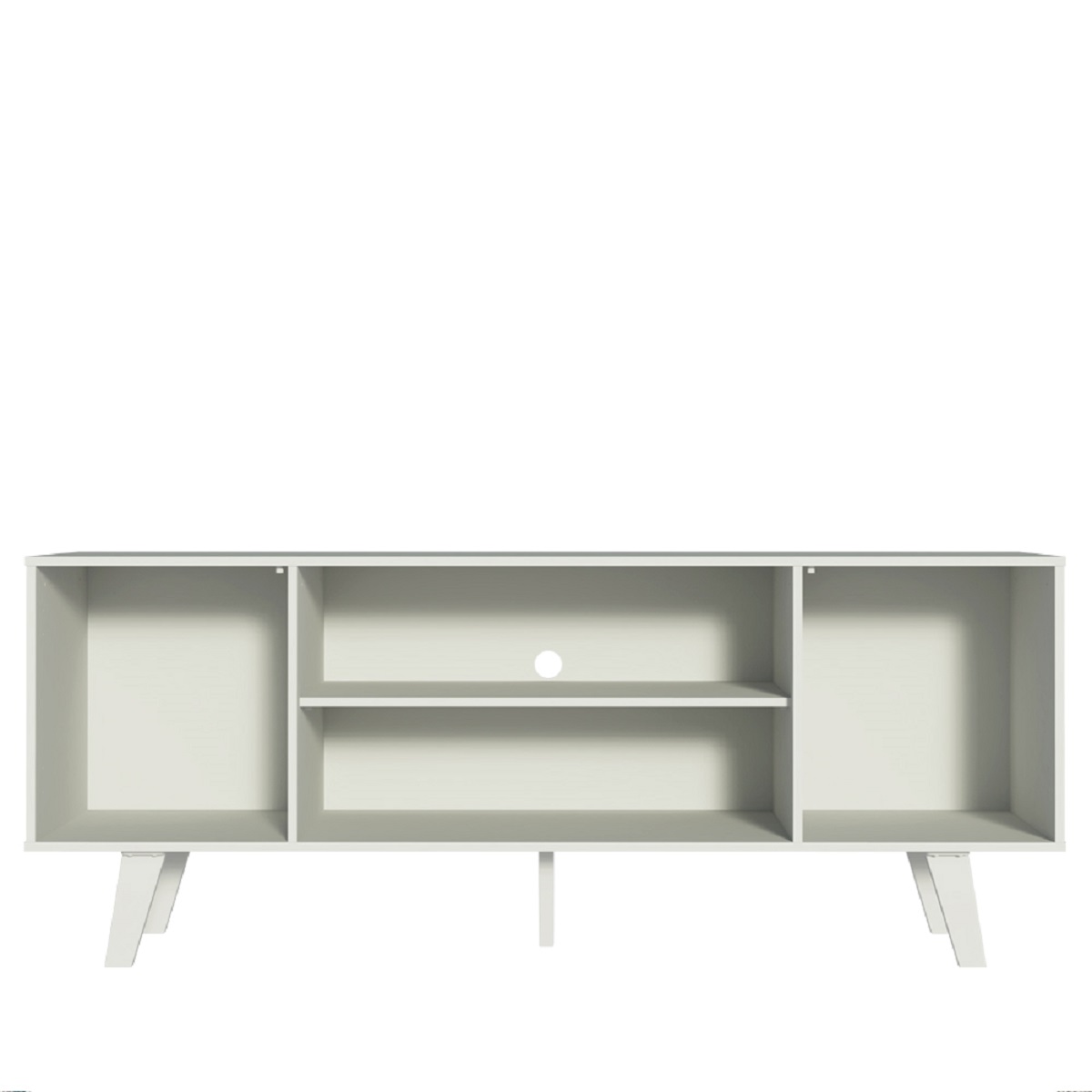 Foto 1 | Mueble para TV Madesa Copenhaguen 6009091 color Blanco para Pantalla de 55''