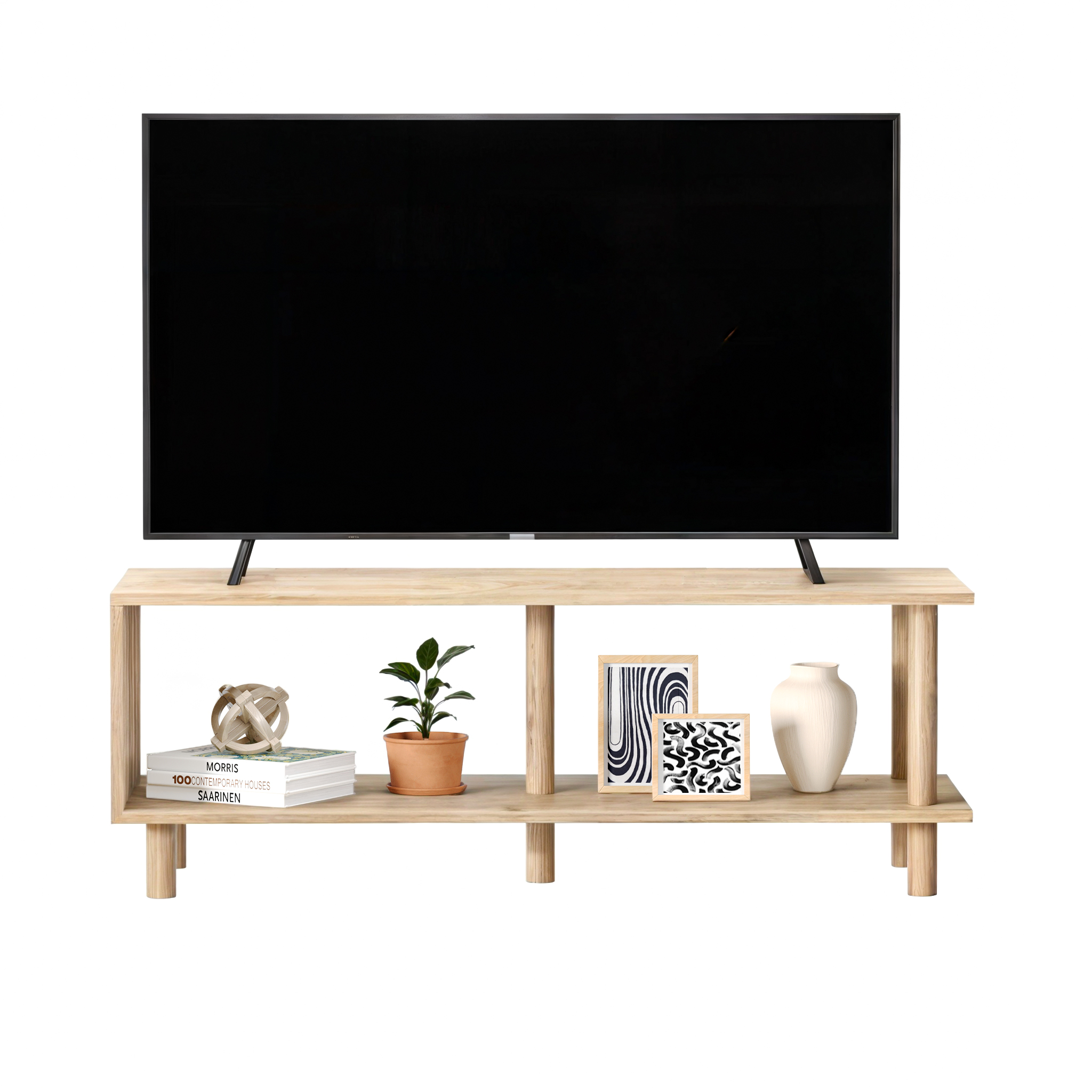 Foto 3 pulgar | Mueble de Tv Moru Tokyo Roble
