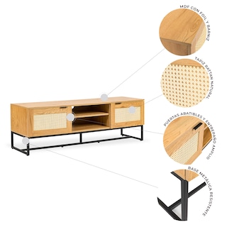 Foto 4 | Mueble para Tv Xelha Mundo In Marrón