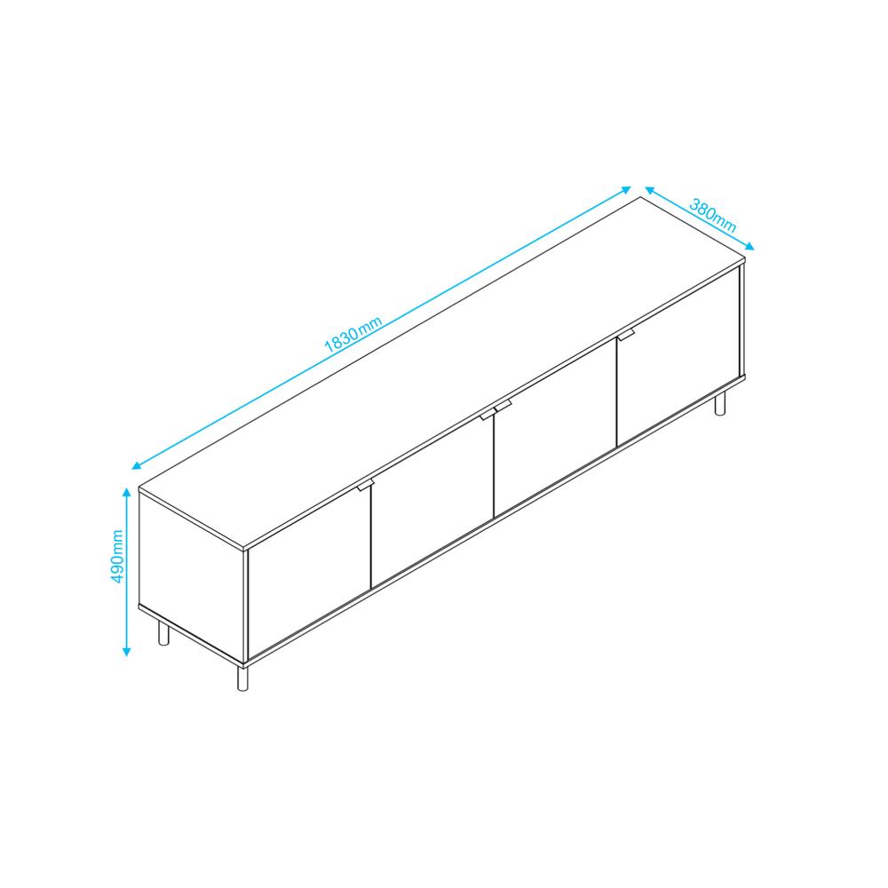 Foto 5 pulgar | Rack Tv Combinado Midtown Concept
