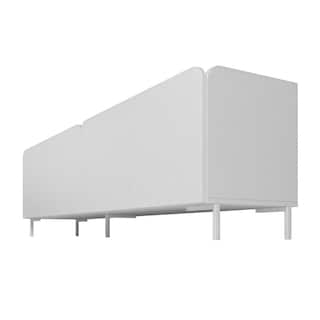 Foto 5 | Mueble Mesa de TV Midtown Concept Blanco Diseño Moderno con Puertas