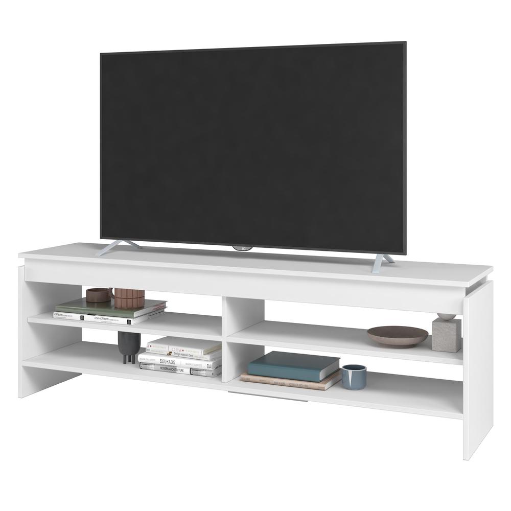 Foto 4 pulgar | Rack de TV Midtown Concept Blanco 4 Estantes