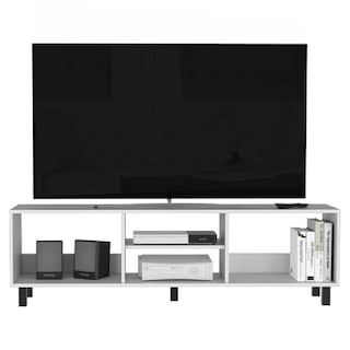 Foto 4 | Mesa para Tv Genérico color Blanco