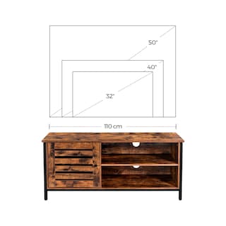 Foto 6 | Mesa para Tv Bossa Minimalista 2 Repisas 1 Puerta