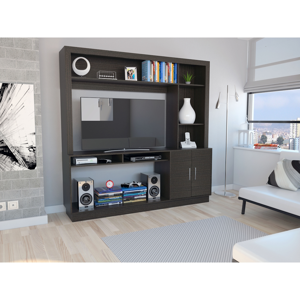 Foto 6 pulgar | Mueble para Tv 50" Excelsior Cantabria Wengue