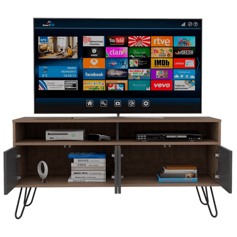 Foto 4 pulgar | Mesa Para Tv 55 Pulgadas Excelsior Miel