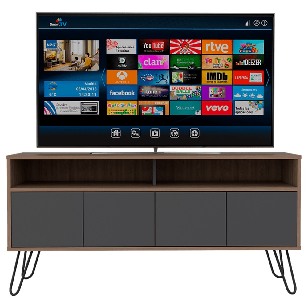 Foto 5 pulgar | Mesa Para Tv 55 Pulgadas Excelsior Miel