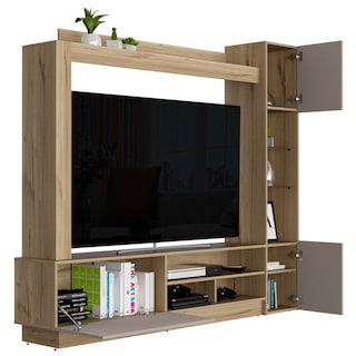 Foto 1 | Mueble para Tv 65" Excelsior Nizza Café Claro
