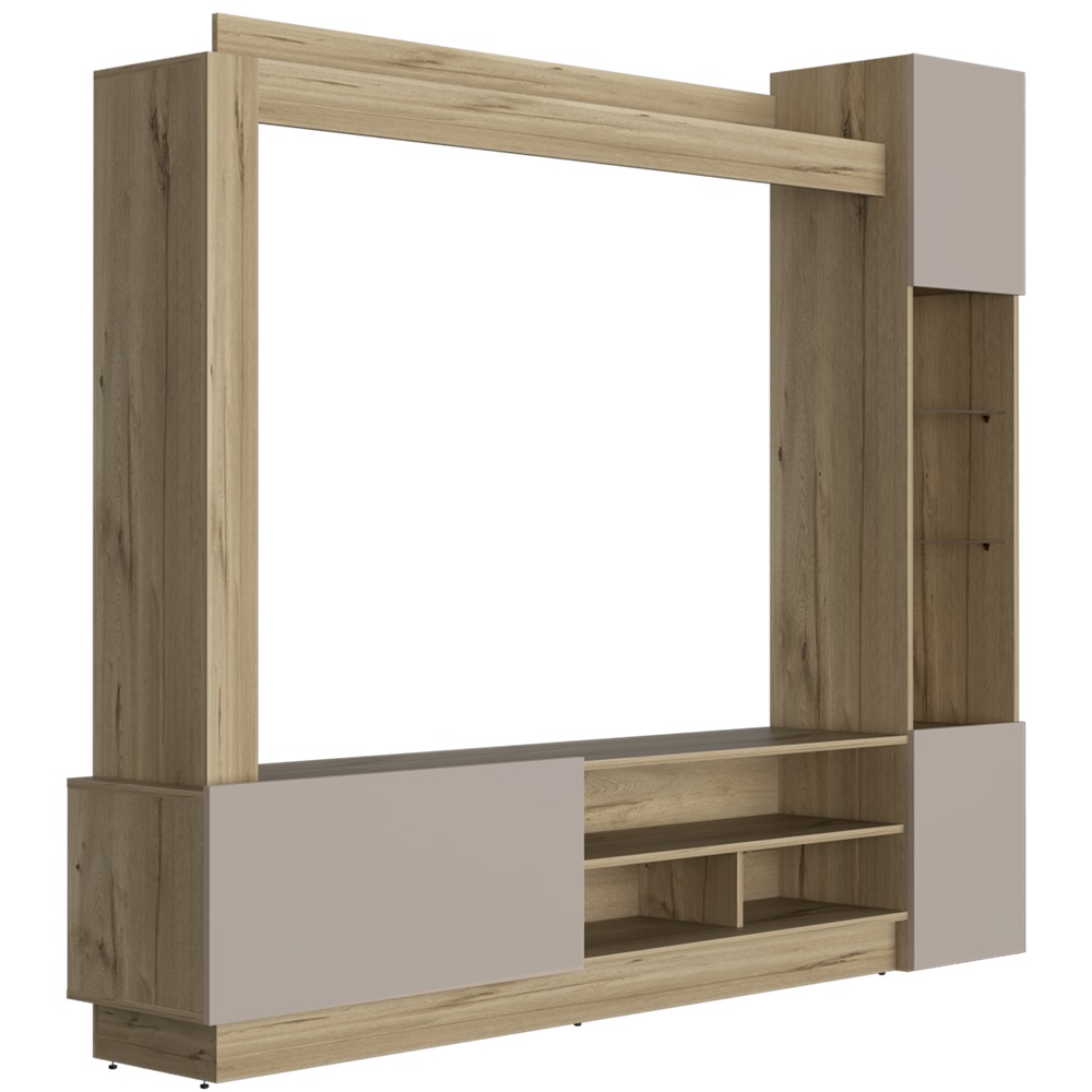 Foto 3 | Mueble para Tv 65" Excelsior Nizza Café Claro