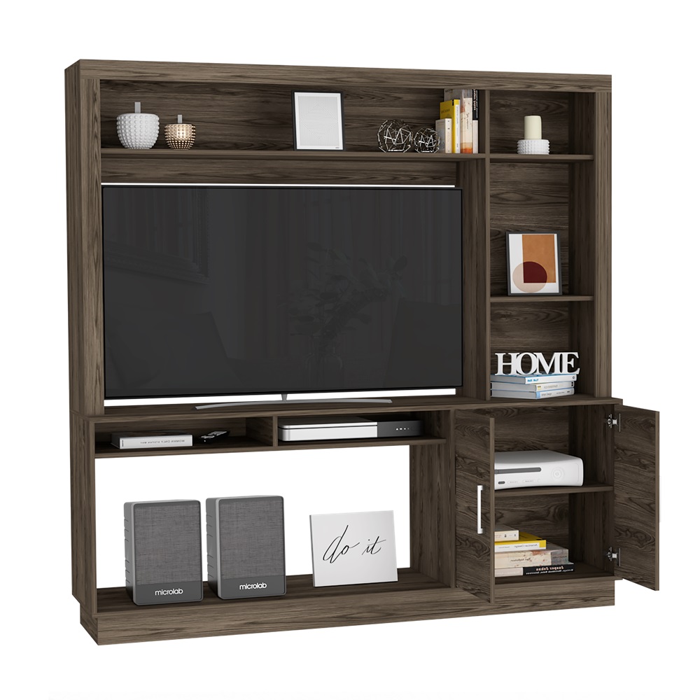 Mueble para Tv 55 Pulgadas Excelsior Cantabria Chocolate