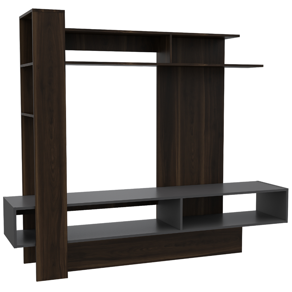 Foto 5 pulgar | Mueble para Tv 65" Excelsior Flamenco Caoba